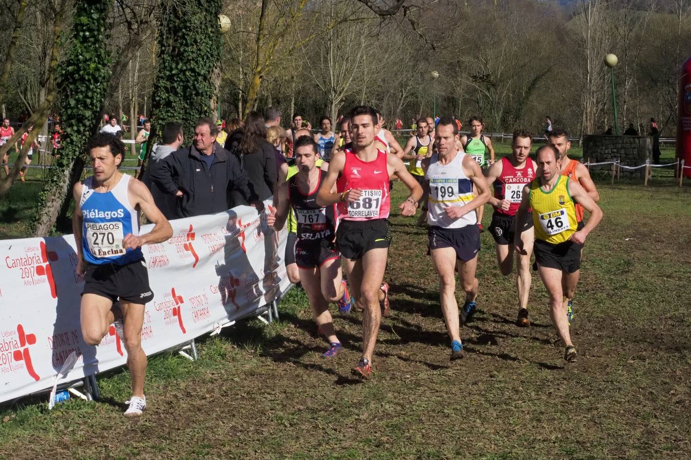 Campeonato de Cross de Cantabria por Clubes, celebrado en Borleña