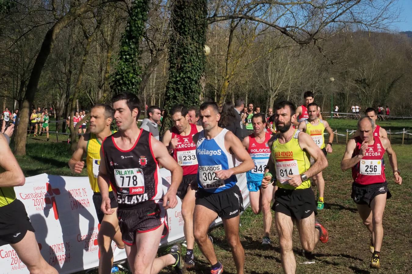 Campeonato de Cross de Cantabria por Clubes, celebrado en Borleña