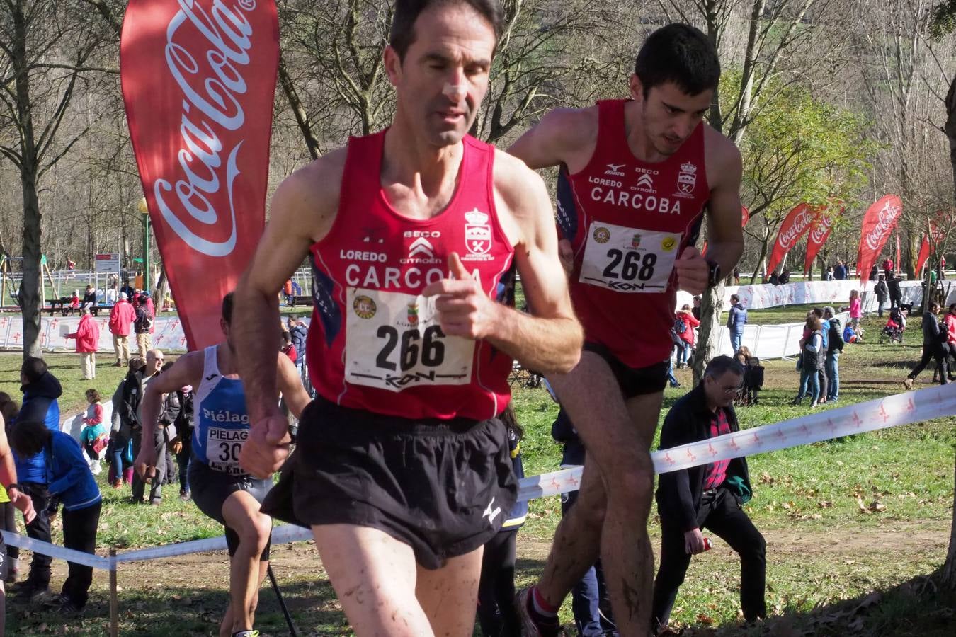 Campeonato de Cross de Cantabria por Clubes, celebrado en Borleña