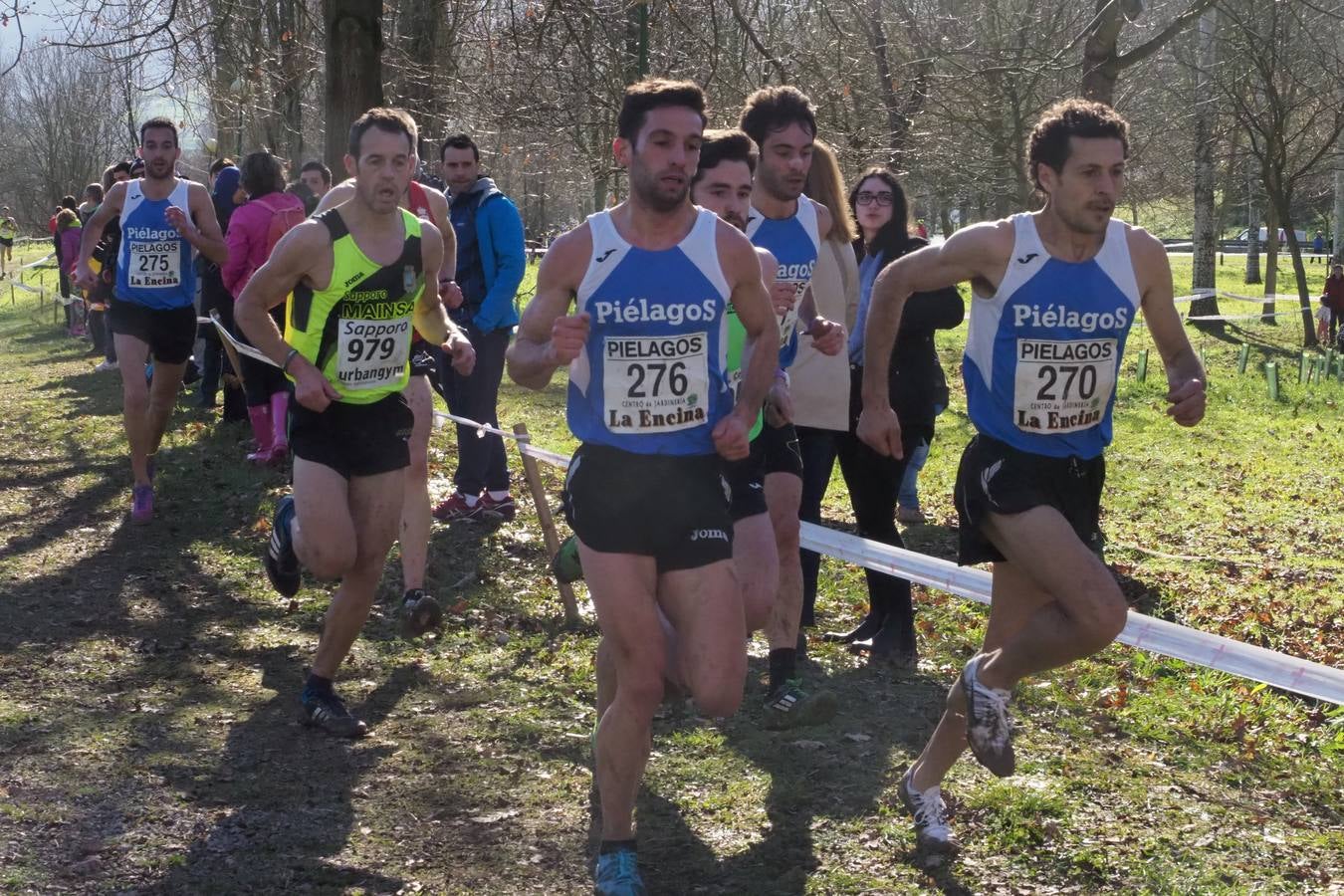 Campeonato de Cross de Cantabria por Clubes, celebrado en Borleña