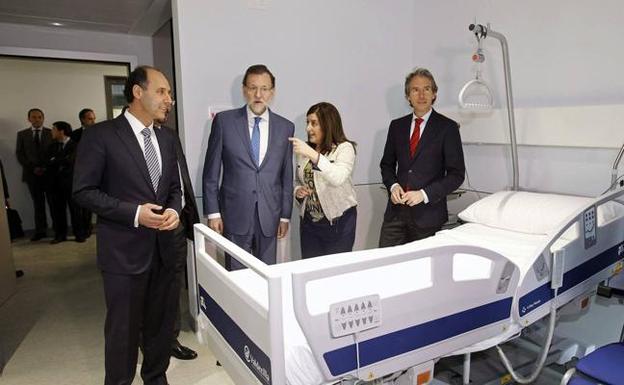 Mariano Rajoy visitó el Hospital Valdecilla la pasad legislatura. 