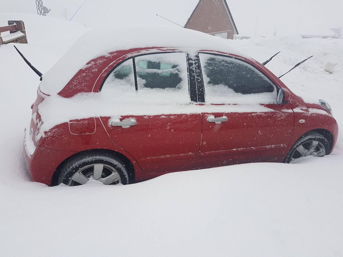 Nevada antológica en Brañavieja