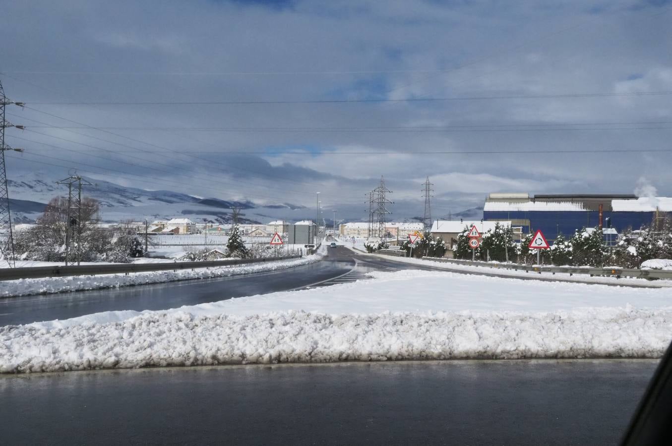 Así han amanecido Reinosa y Alto Campoo