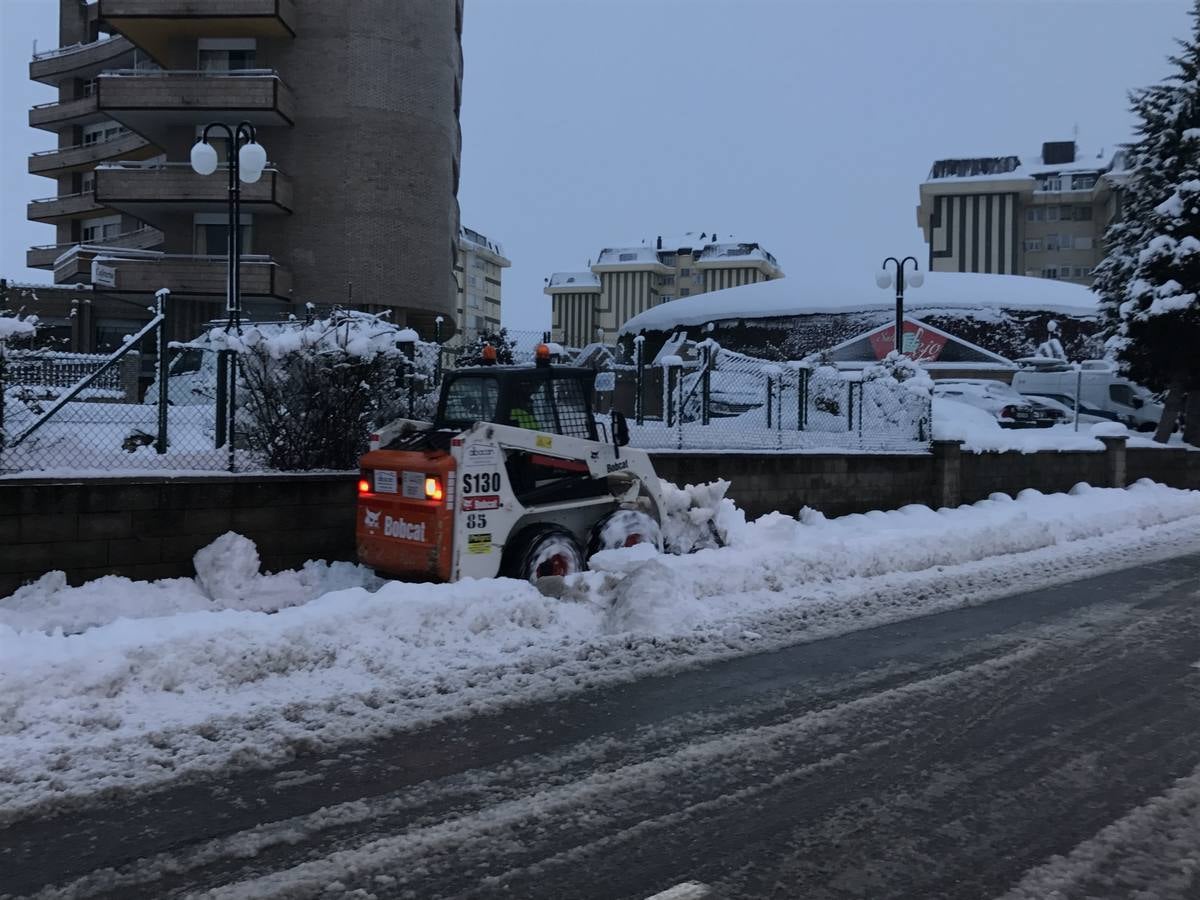 Así han amanecido Reinosa y Alto Campoo