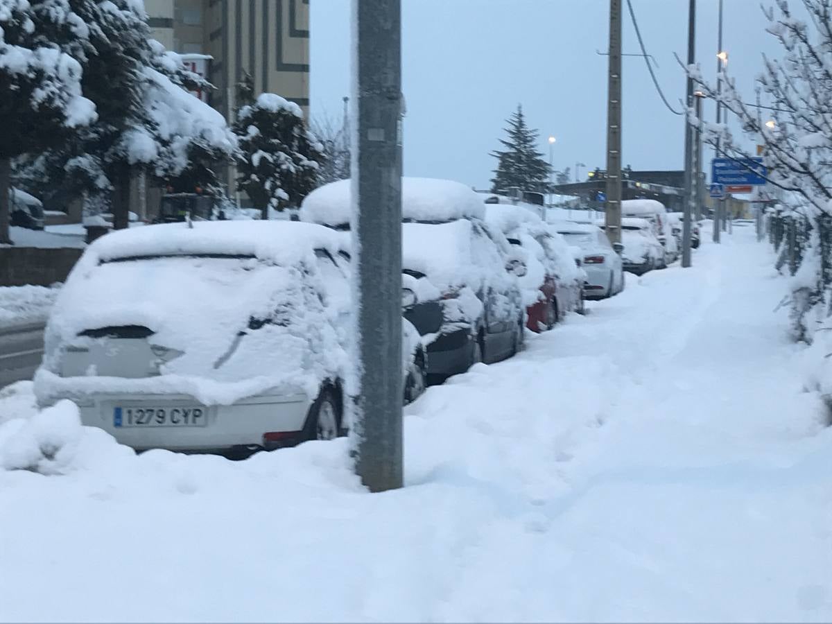 Así han amanecido Reinosa y Alto Campoo