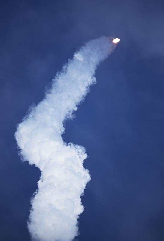 El lanzamiento del Falcon Heavy, en imágenes