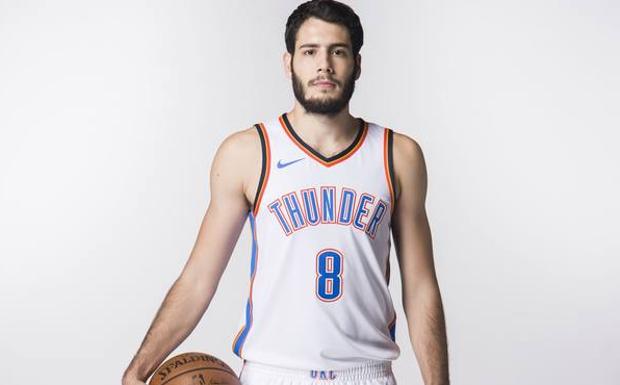 Álex Abrines, jugador de los Thunder. 