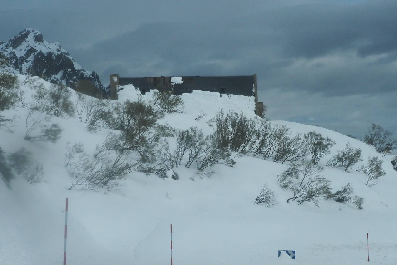 Un paseo por San Glorio bajo la nieve