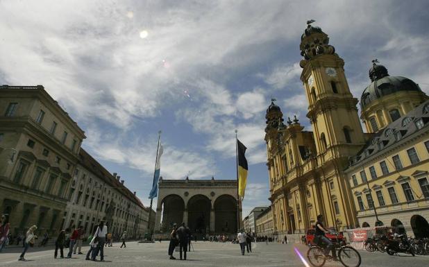 Vistas de la plaza Odeón. 