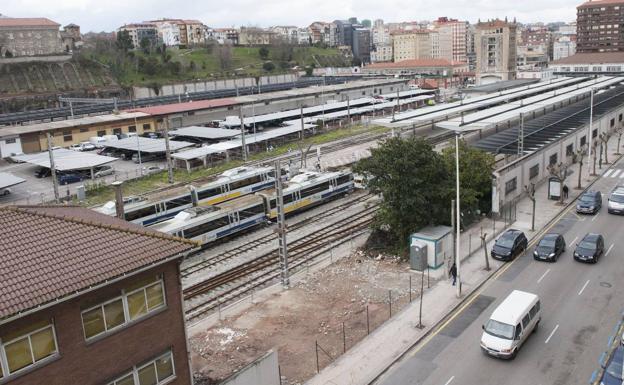 ARCA pide un «corredor verde» en los espacios ferroviarios liberados de Santander