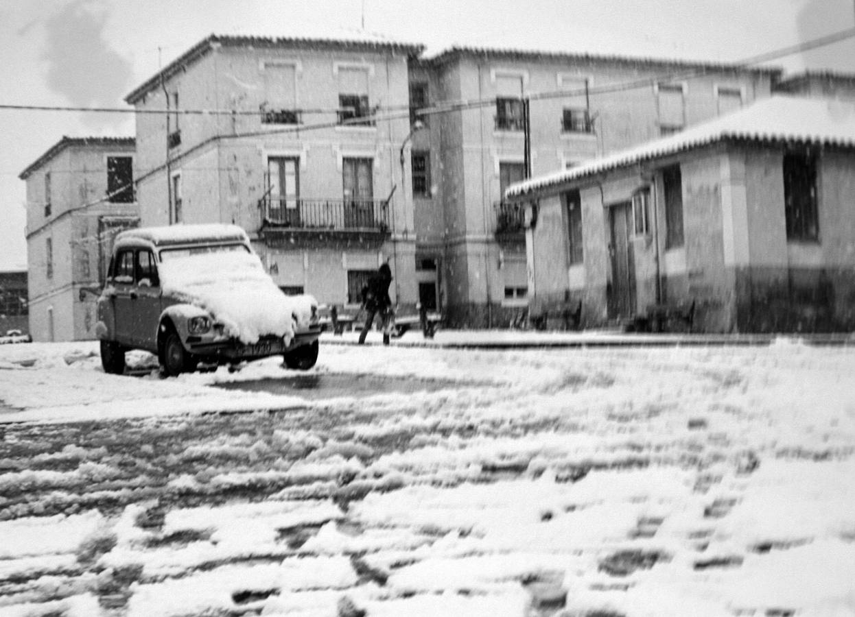 El santanderino Barrio del Rey, en 1983.