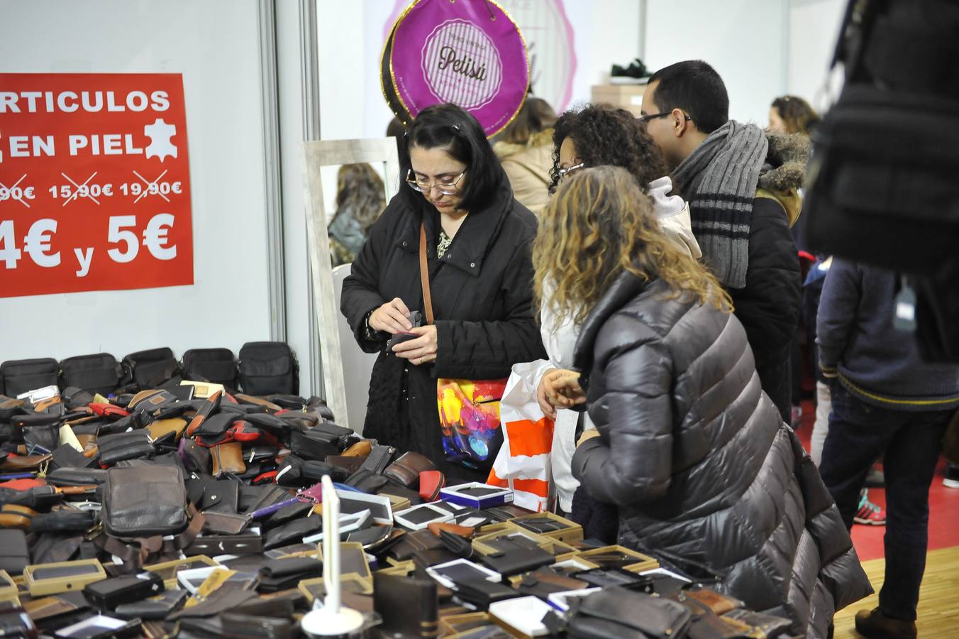 La feria se celebra sábado y domingo en el Palacio de Exposiciones de Santander