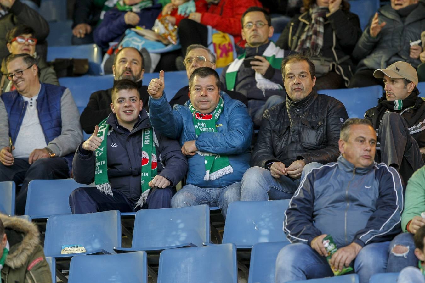 Fotos: El partido del Racing - Vitoria, en imágenes