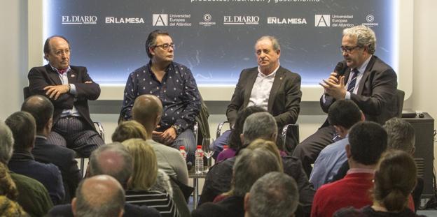 Miguel Ángel Díaz, Ramón Bermejo, Tino Sampedro y Javier Hernández de Sande. 