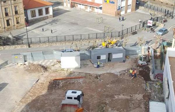 Comienzan las obras en el centro de Los Corrales