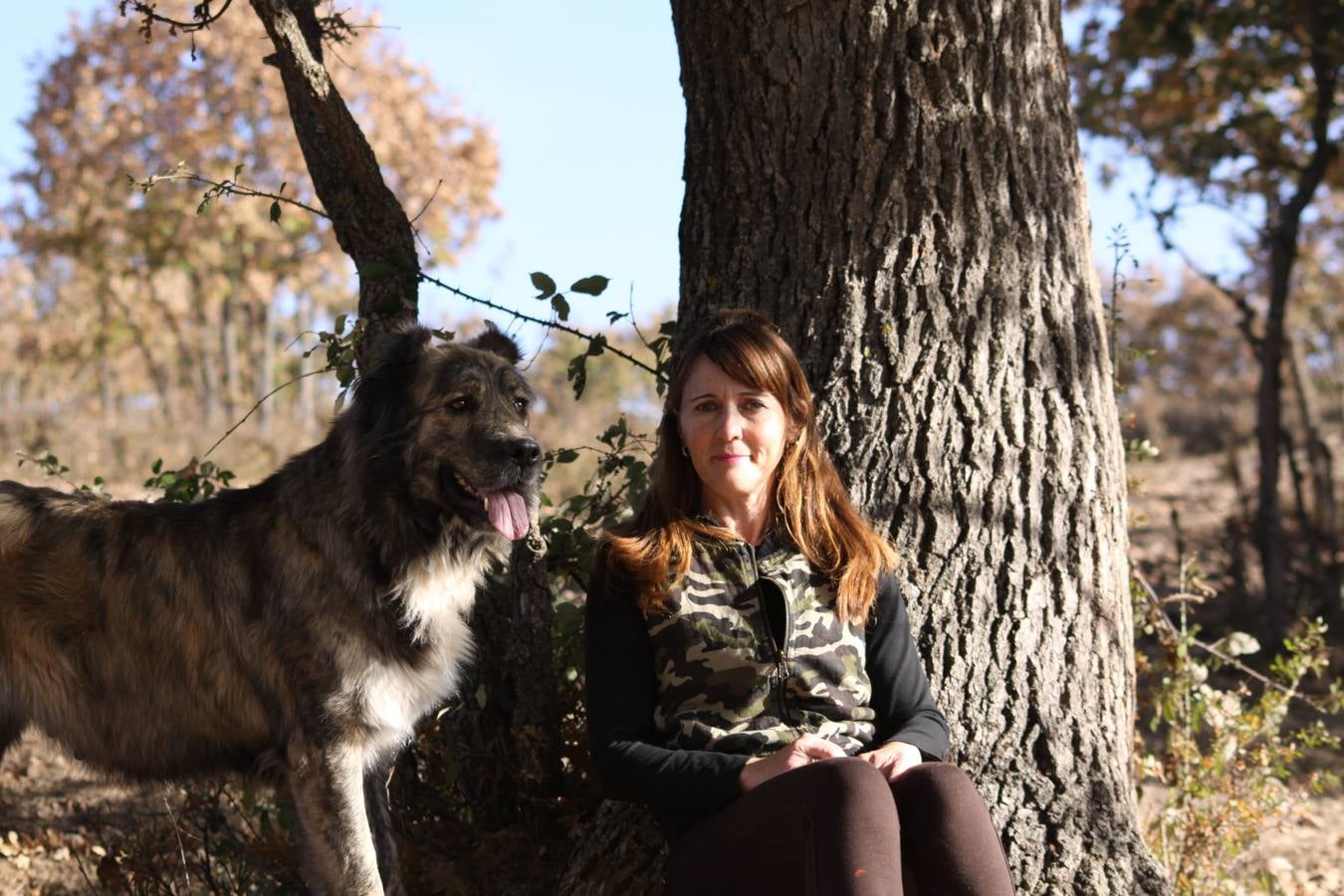 Beatriz Argüeso González. Ganadera. «Soy feliz cuando voy por el monte con mis animales».