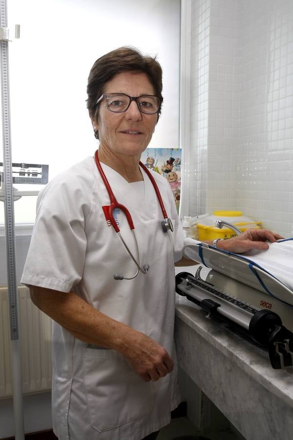 Carmen Muruzábal Sitges. Pediatra del Centro de Salud Altamira. «En mi trabajo nunca he sido discriminada por ser mujer».