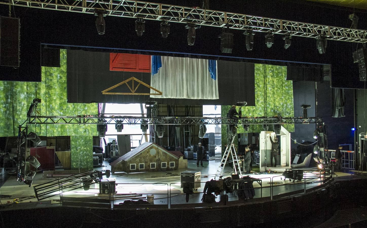 Fotos: Preparativos del espectáculo de Dirty Dancing