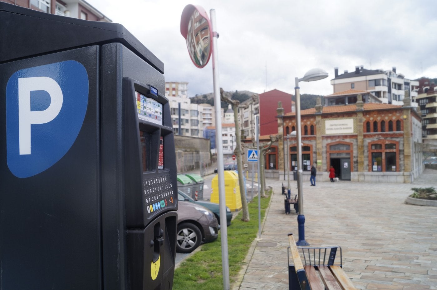 Imagen de uno de los nuevos parquímetros del servicio de la OCA.