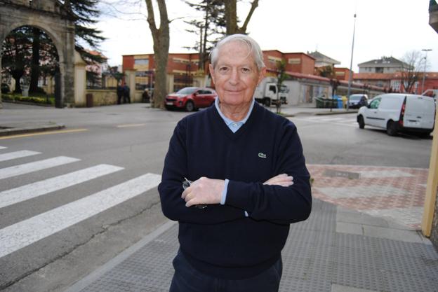 Federico Martínez Arriola, en Santoña. 