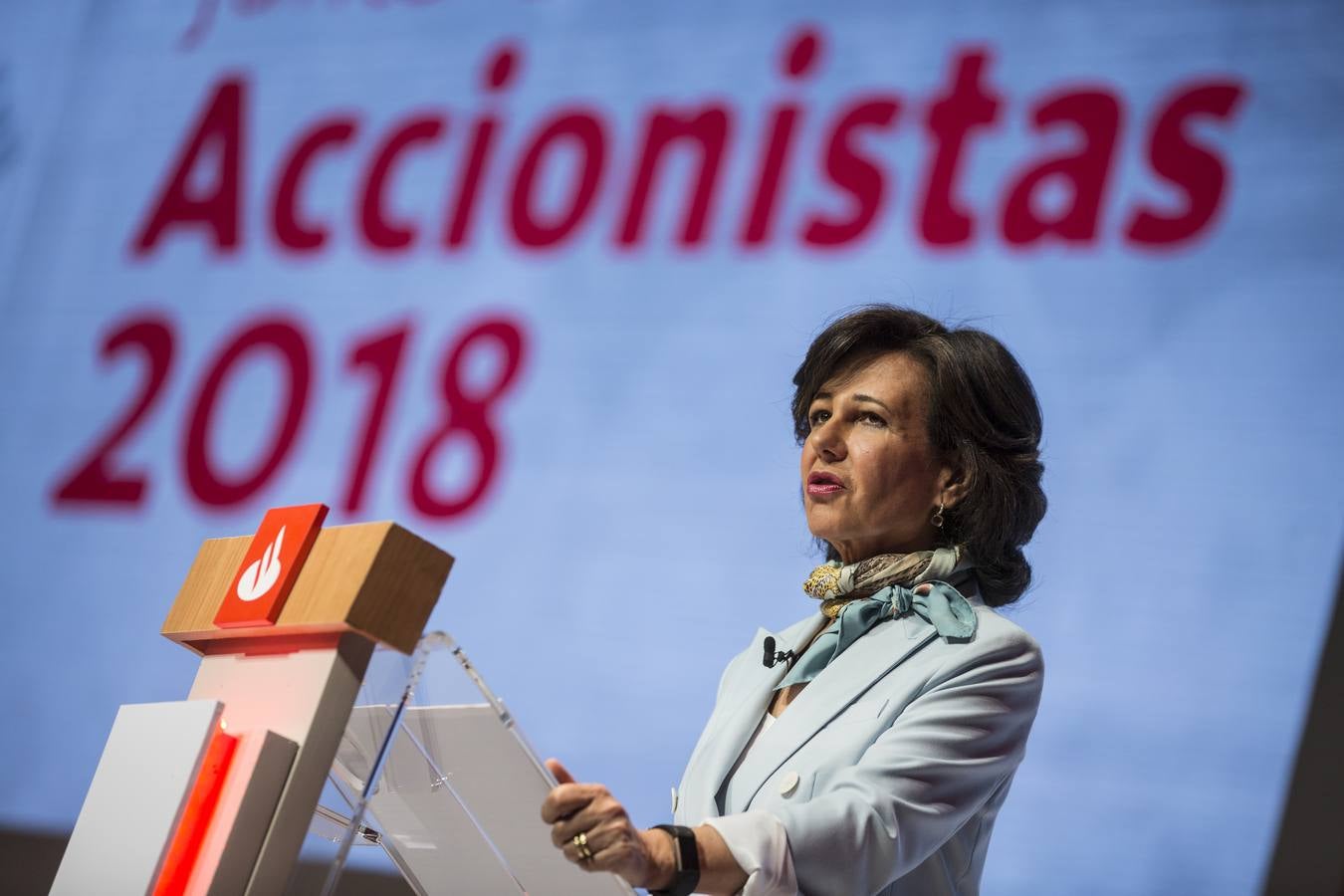 Fotos: Junta General de Accionistas del Banco Santander