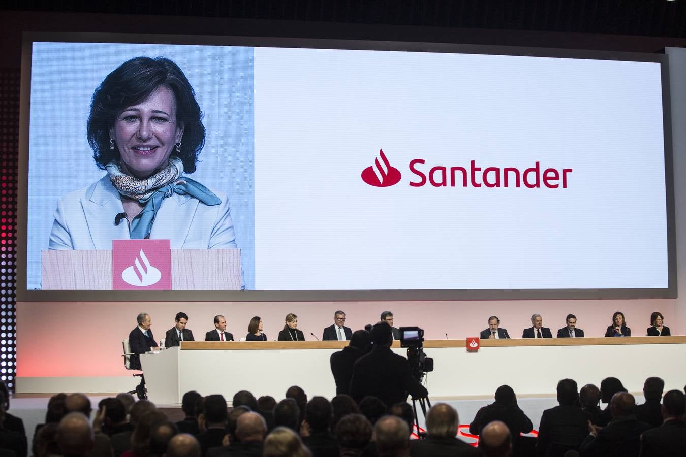 Fotos: Junta General de Accionistas del Banco Santander