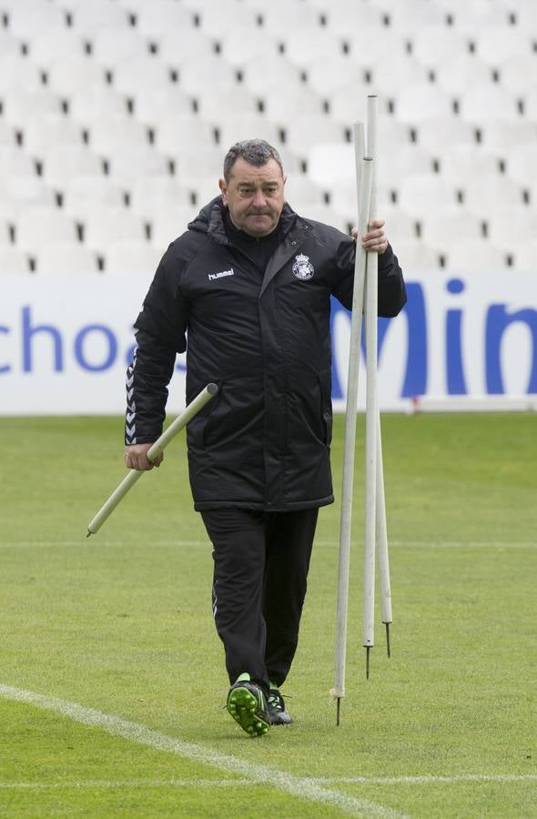 Fotos: El Racing prepara el partido ante el Burgos