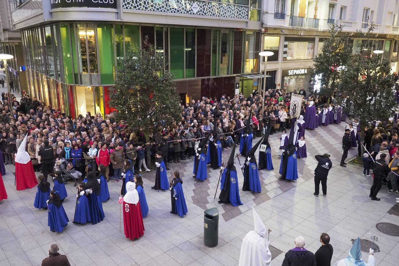 Fotos: Procesión de El Encuentro en Santander