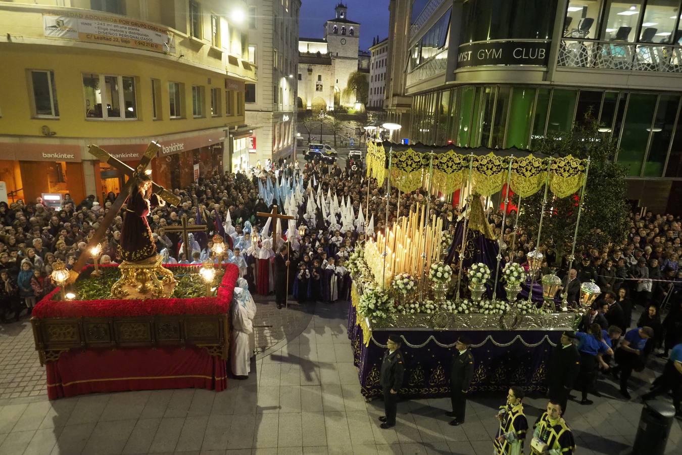 Fotos: Procesión de El Encuentro en Santander