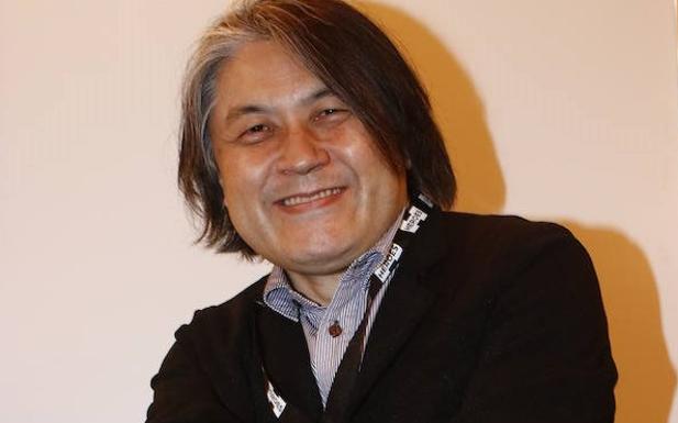 El director de la serie de Shin Chan, Yuji Muto. 