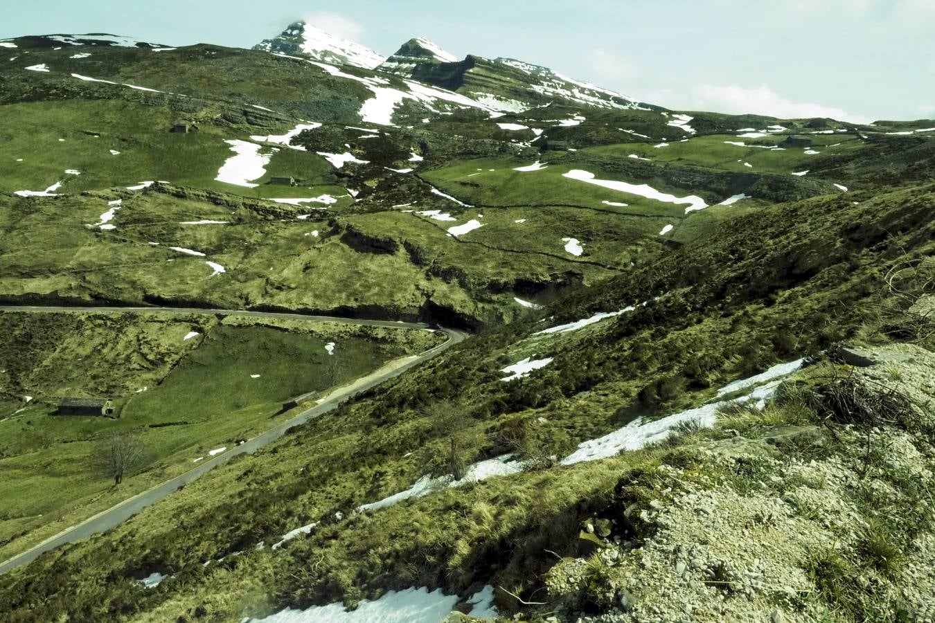 Tras el duro invierno que dejó media Cantabria bajo la nieve, con la llegada de la primavera el verde recobra su protagonismo en la región,