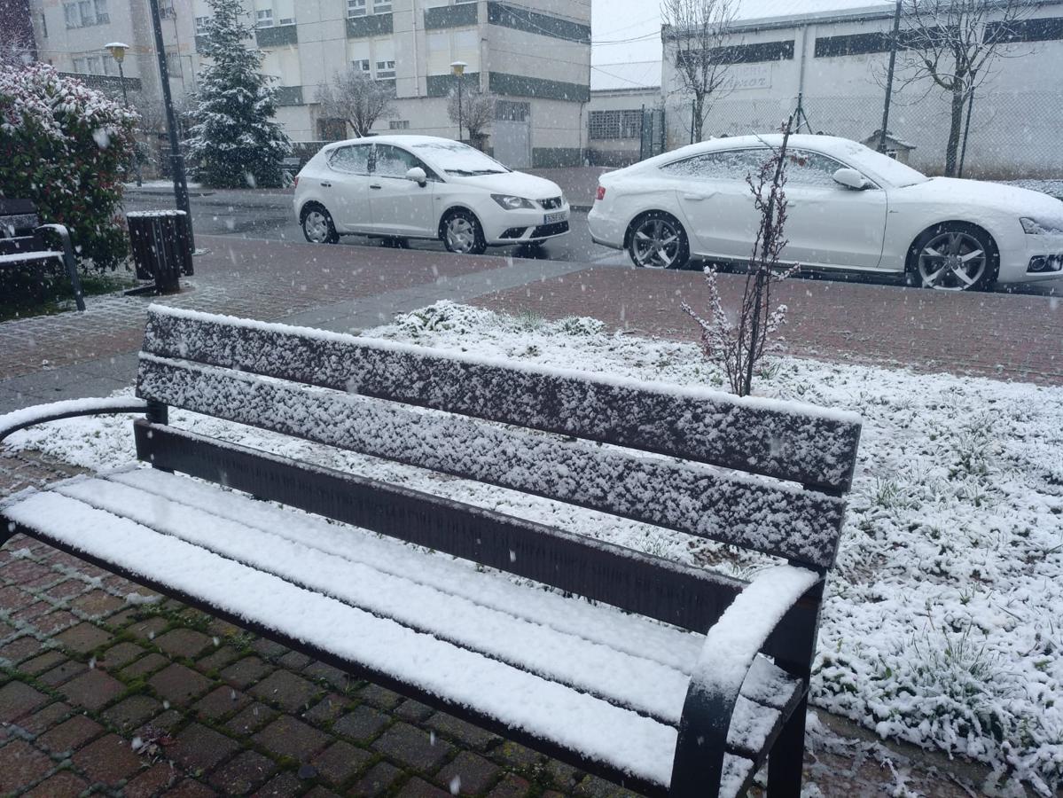 Fotos: La nieve regresa a Reinosa