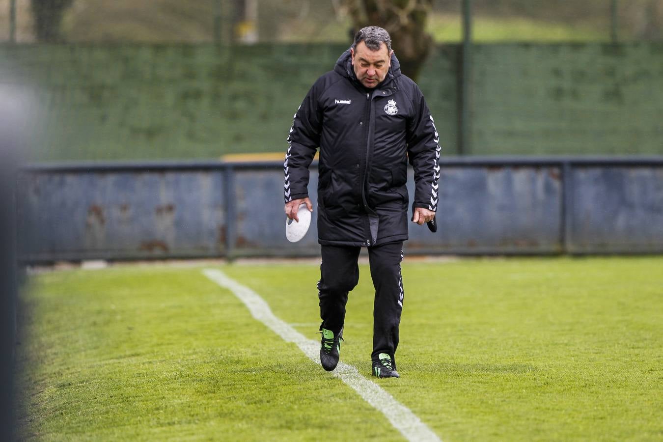 Fotos: El Racing prepara a conciencia el partido ante Osasuna B