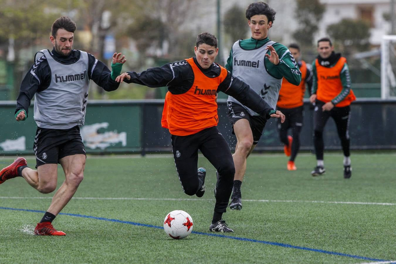 Fotos: El Racing prepara a conciencia el partido ante Osasuna B