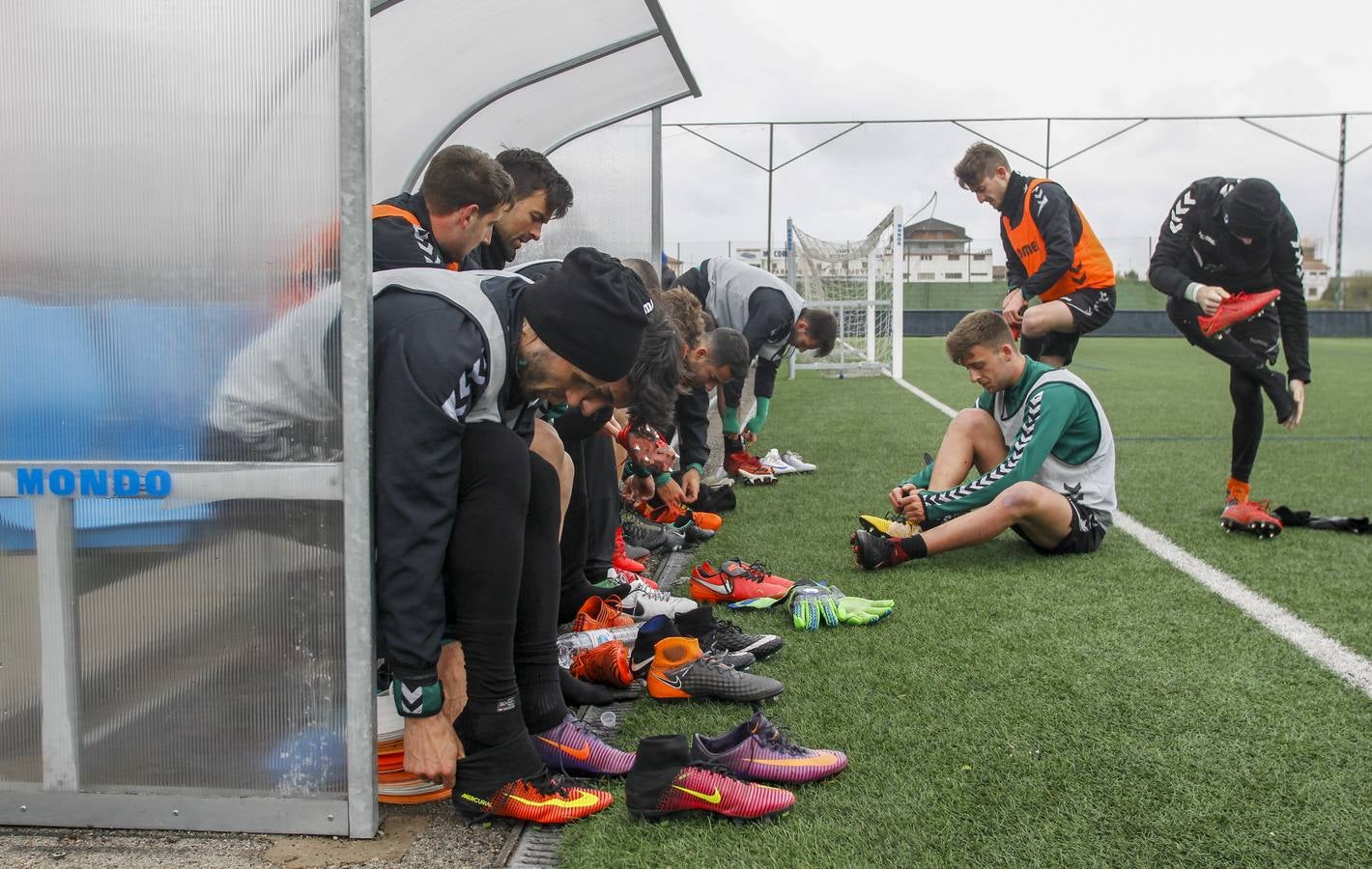 Fotos: El Racing prepara a conciencia el partido ante Osasuna B