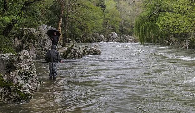 El Proyecto Ríos, una iniciativa de la Asociación Cambera, investigó, entre otros, varios tramos del río Pas.