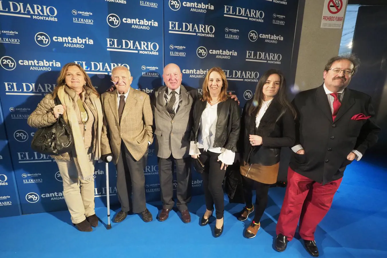 Marián González, Manuel Bustamante, Feliciano Vega, Dolores Gallardo, Patricia Martínez e Íñigo Ben.