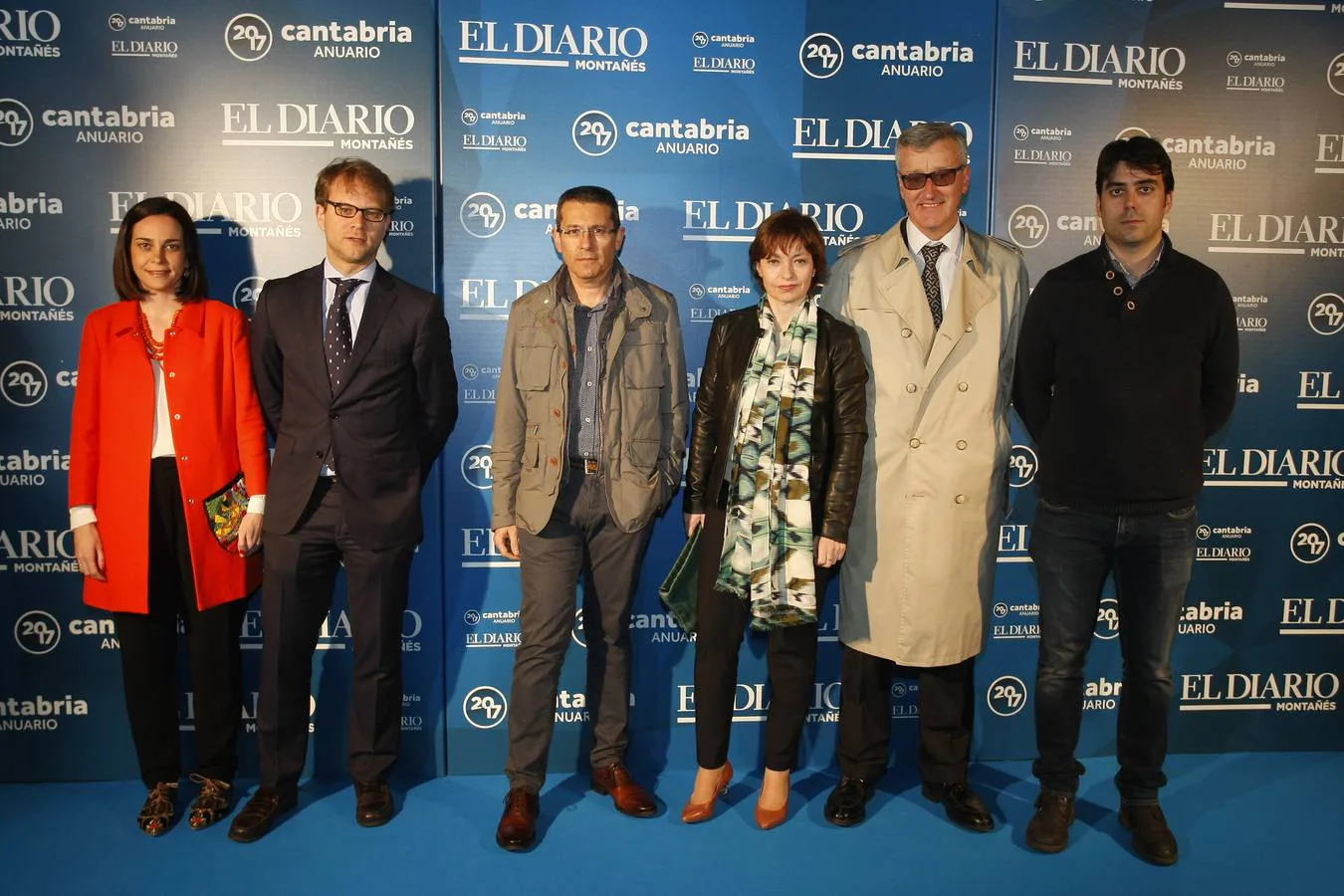 Paloma Revenga, Máximo López, Francisco Gallardo, Ana Sánchez, Luis Gutiérrez y Gustavo Pérez.