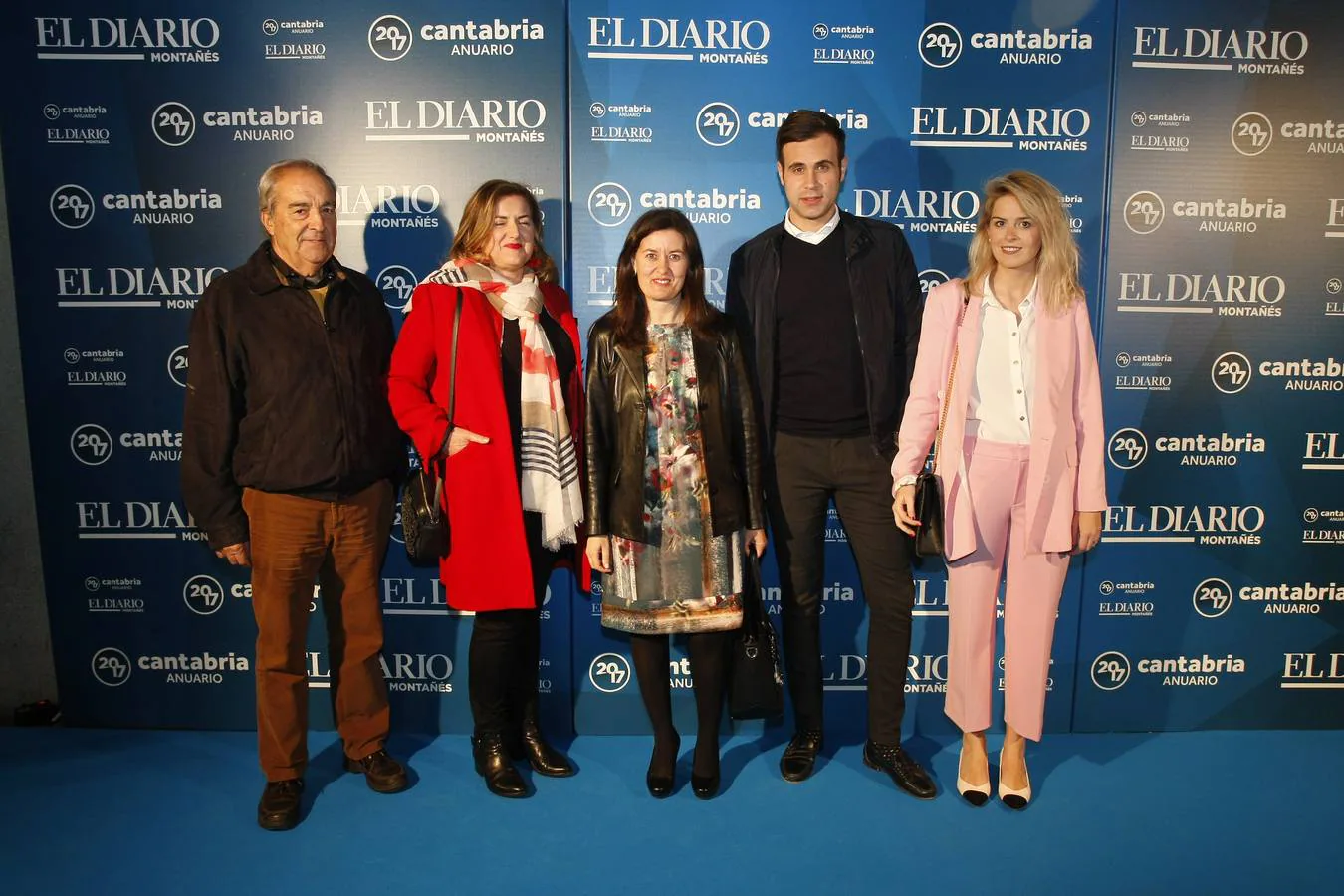 Alfredo Michelena, María Fernández, Raquel Pérez, Javier García y Lucía Martínez.