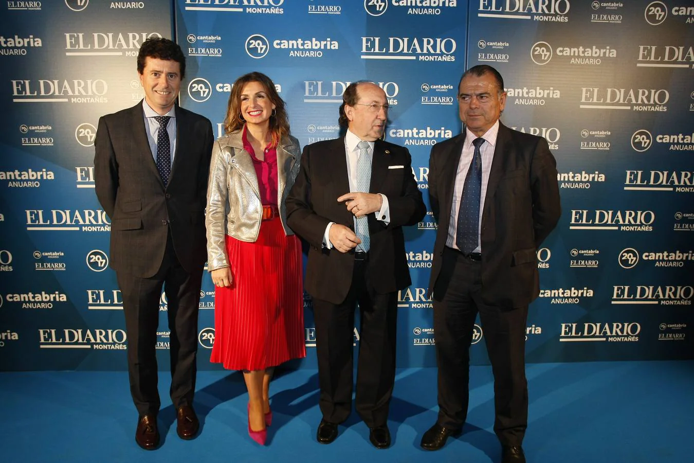 Gonzalo Trujeda, Yolanda Díaz, Miguel Ángel Díaz y Antonio Fernández Rincón.