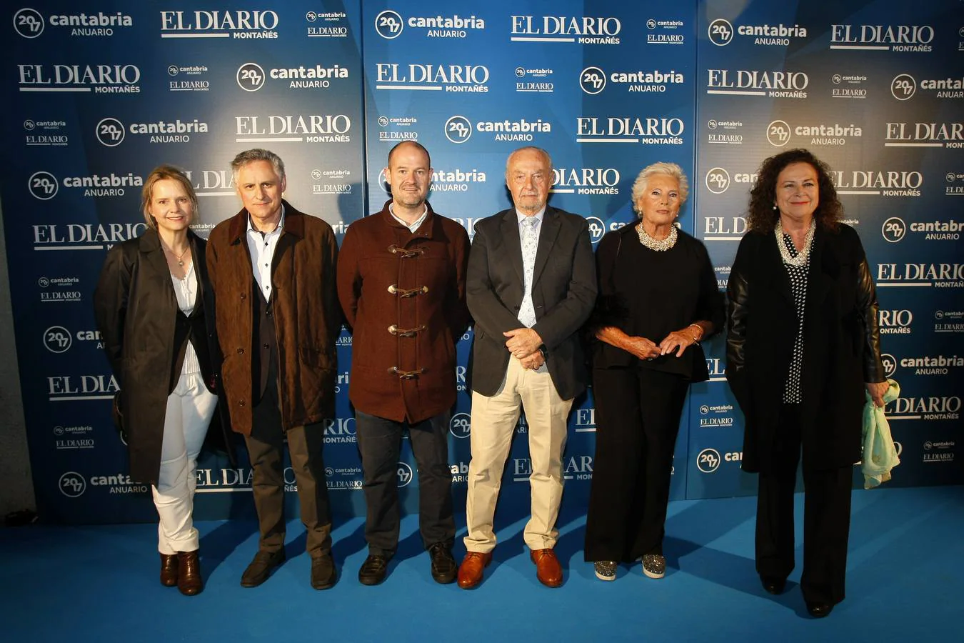 Birgit Briesewitz, José Cobo, Pablo Montoya, Camilo Guzmán, Cristina Rodríguez Parets y María Teresa Noceda.