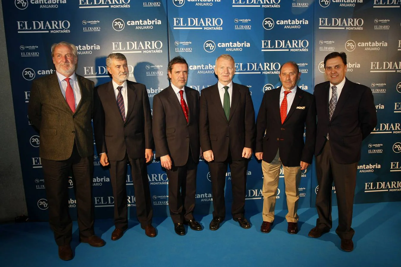 Manuel Pascual, Manuel Prado, Juan Gorriti, Ignacio Yáñez, José Ramón Castanedo y Pablo Pérez.