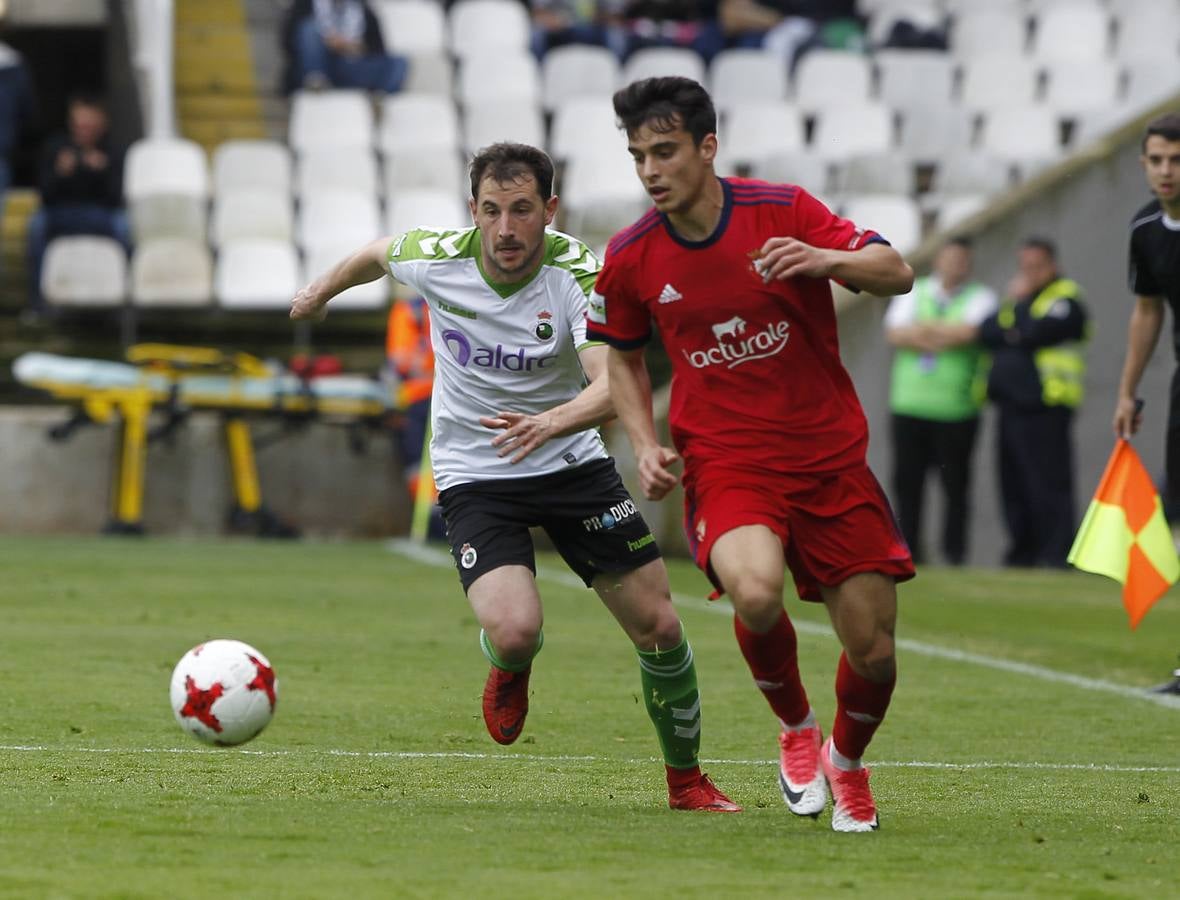 Fotos: Las mejores imágenes del Racing-Osasuna B