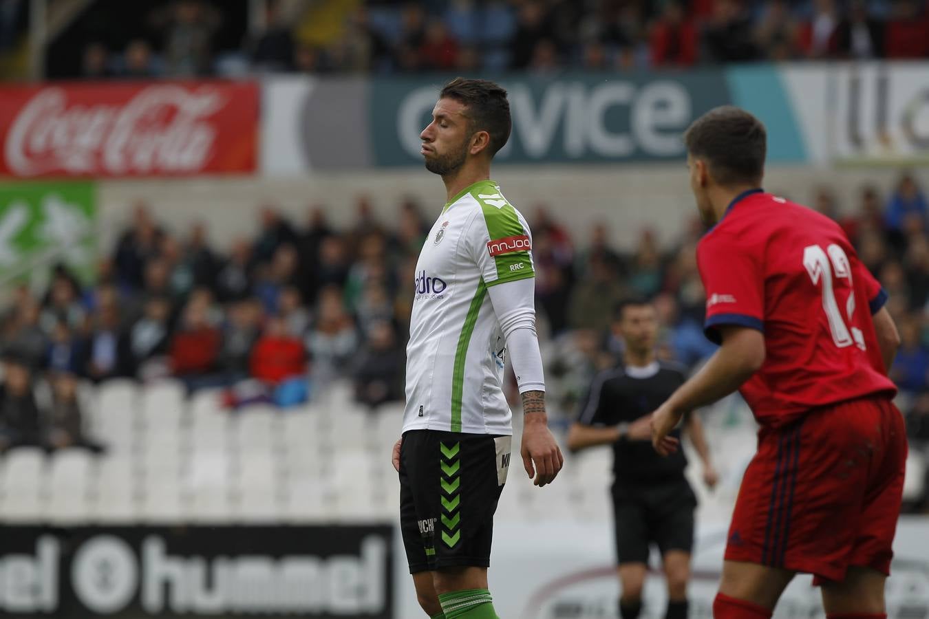 Fotos: Las mejores imágenes del Racing-Osasuna B