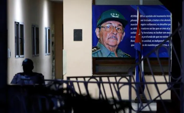 Una imagen de Raúl Castro.