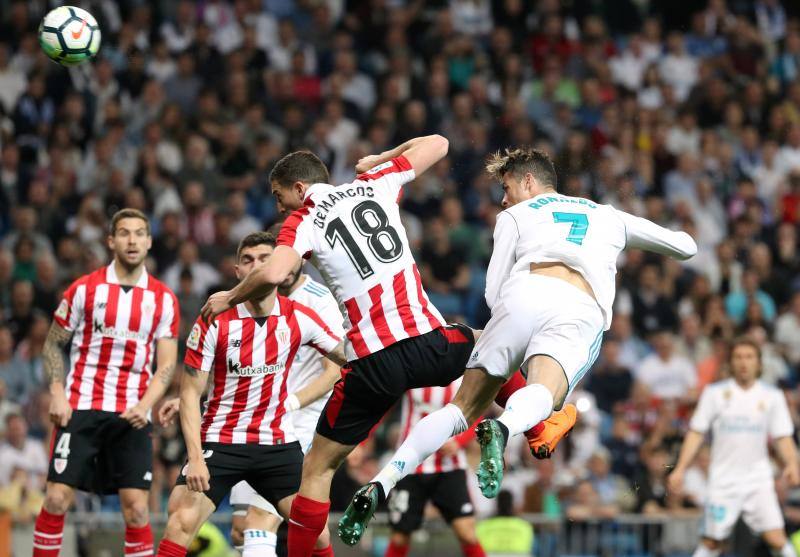 El Real Madrid y el Athletic se enfrentaron en el Bernabéu en la 33ª jornada de Liga.