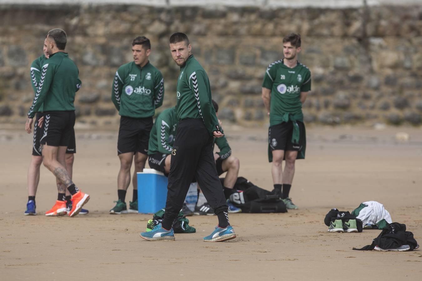 Fotos: El Racing se entrena en El Sardinero