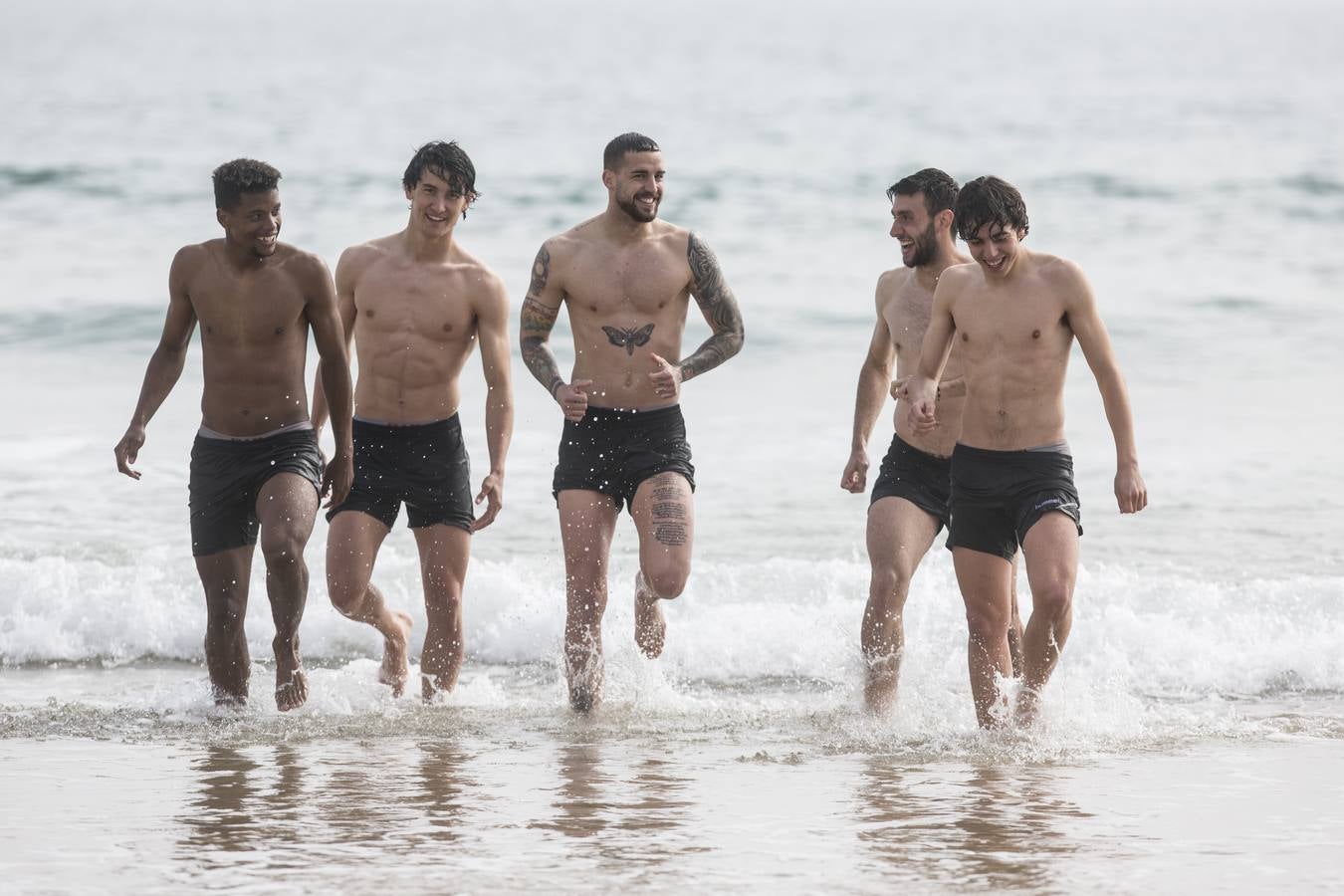 Fotos: El Racing se entrena en El Sardinero