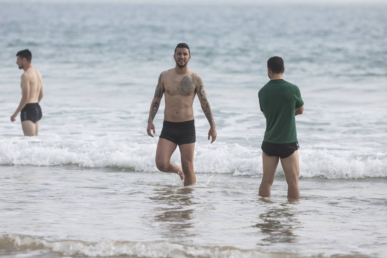 Fotos: El Racing se entrena en El Sardinero