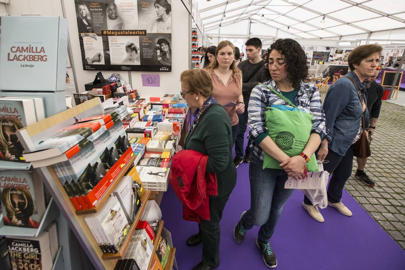 Fotos: Inauguración de la Feria del Libro en Santander